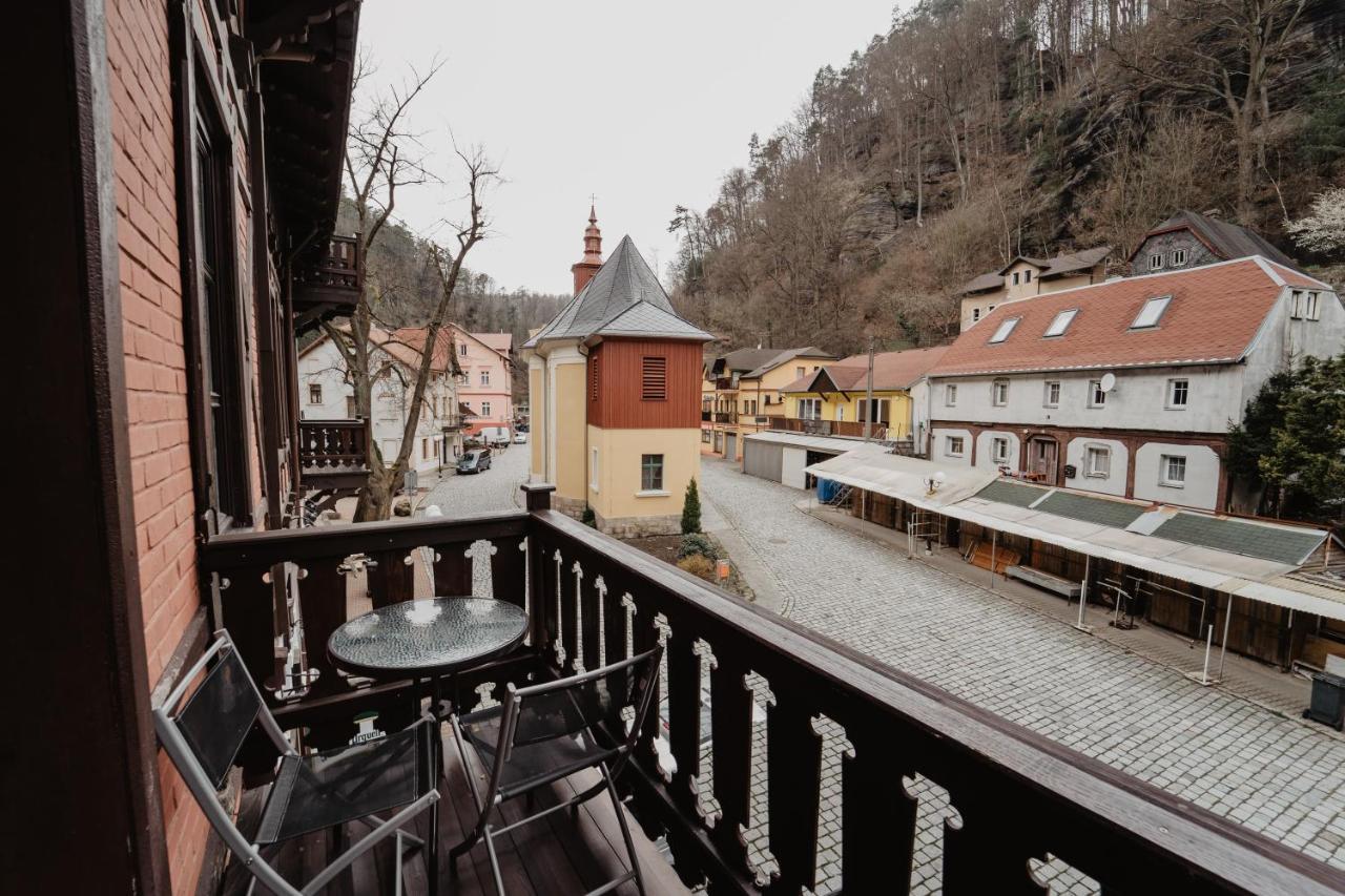 Hotel U Lipy Hrensko Bagian luar foto